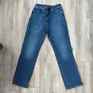 Madewell 90s Straight Jean